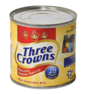 Three Crowns Tin Milk
