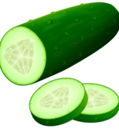 Cucumber (5 pcs medium size)